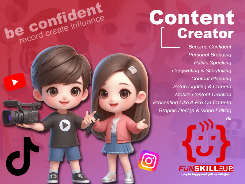 Content Creator For Kids & Teen